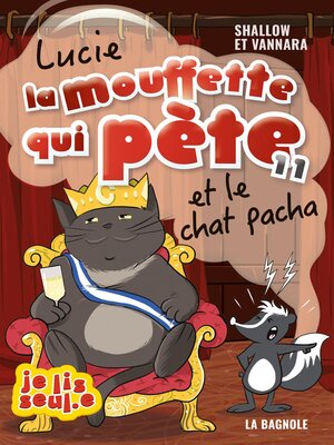 cover image of Lucie la mouffette qui pète et le chat pacha